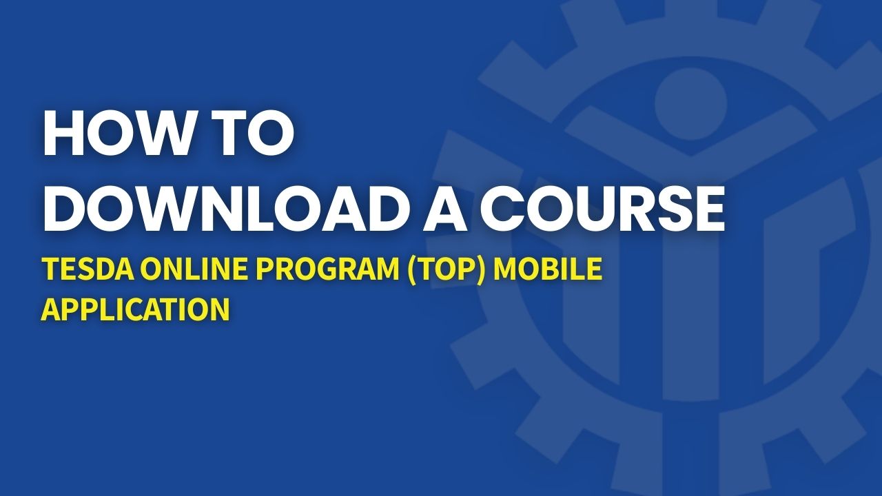 how-to-download-a-course-TESDAOnlineProgramPH